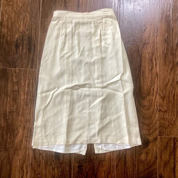 Wool Blend Pencil Skirt - Picture 1 of 5